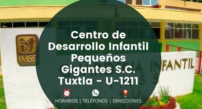 Centro de Desarrollo Infantil Pequeños Gigantes S.C. Tuxtla - U-1211