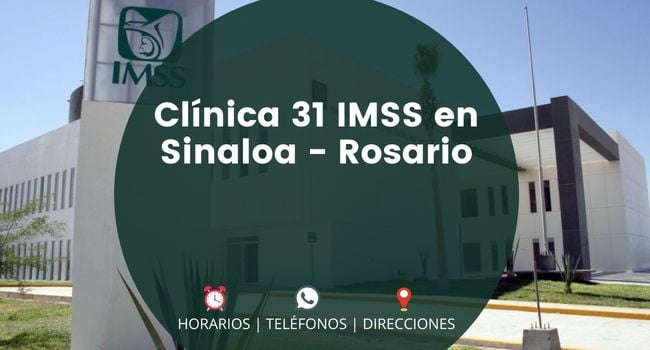 Clínica 31 IMSS en Sinaloa - Rosario
