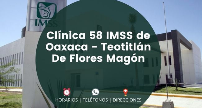 Clínica 58 IMSS de Oaxaca - Teotitlán De Flores Magón