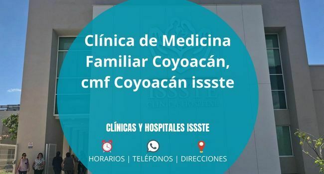 Clínica de Medicina Familiar Coyoacán, cmf Coyoacán issste