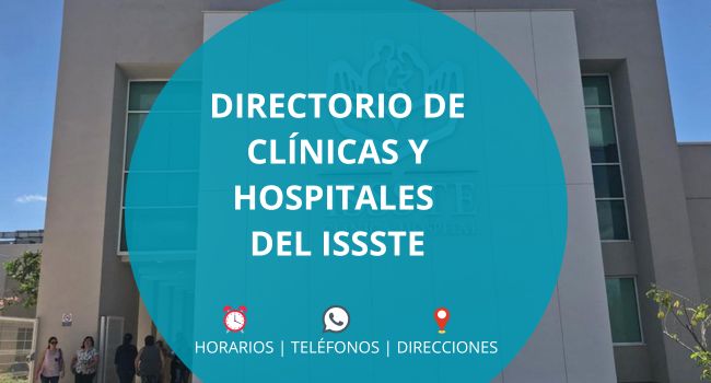 clinicas y hospitales issste