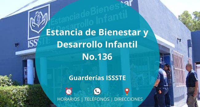 Estancia de Bienestar y Desarrollo Infantil No.136 - Guardería ISSSTE en COYOACÁN