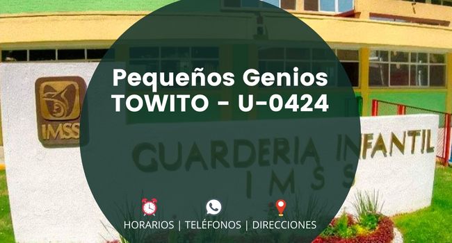 Pequeños Genios TOWITO - U-0424