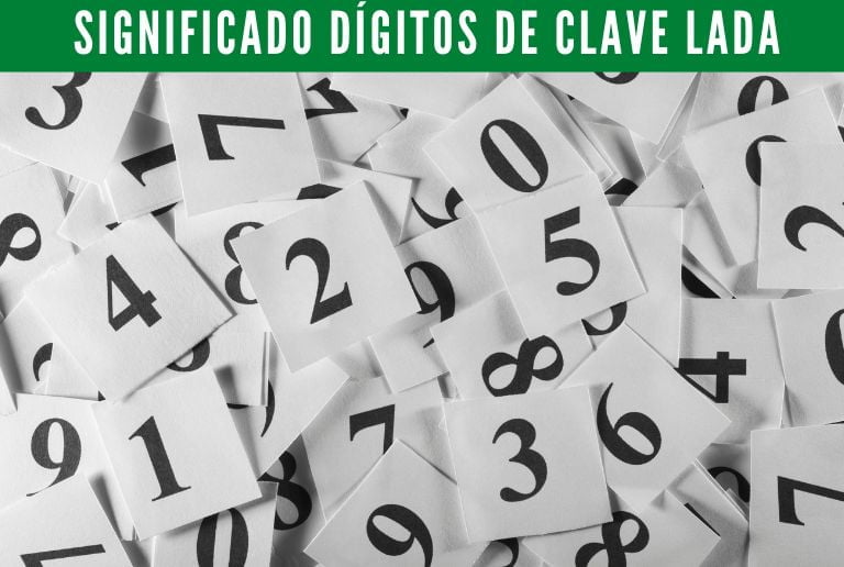 ¿Cuál Es El Significado De Los Dígitos De Las Claves Lada En México? ️